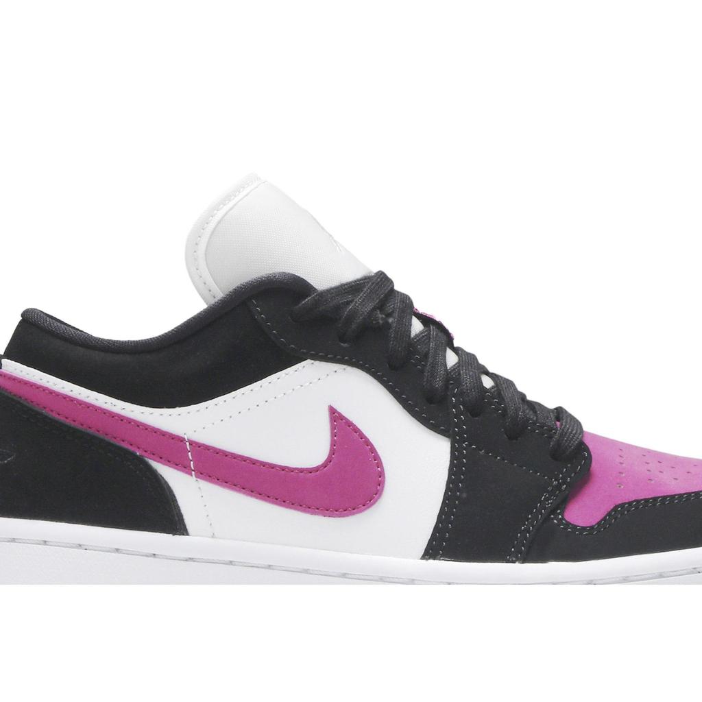 Womens Air Jordan 1 'Black Cactus Flower' (women's sizes) Black / Cactus Flower / White Vintage Basketball Shoes DC0774 005