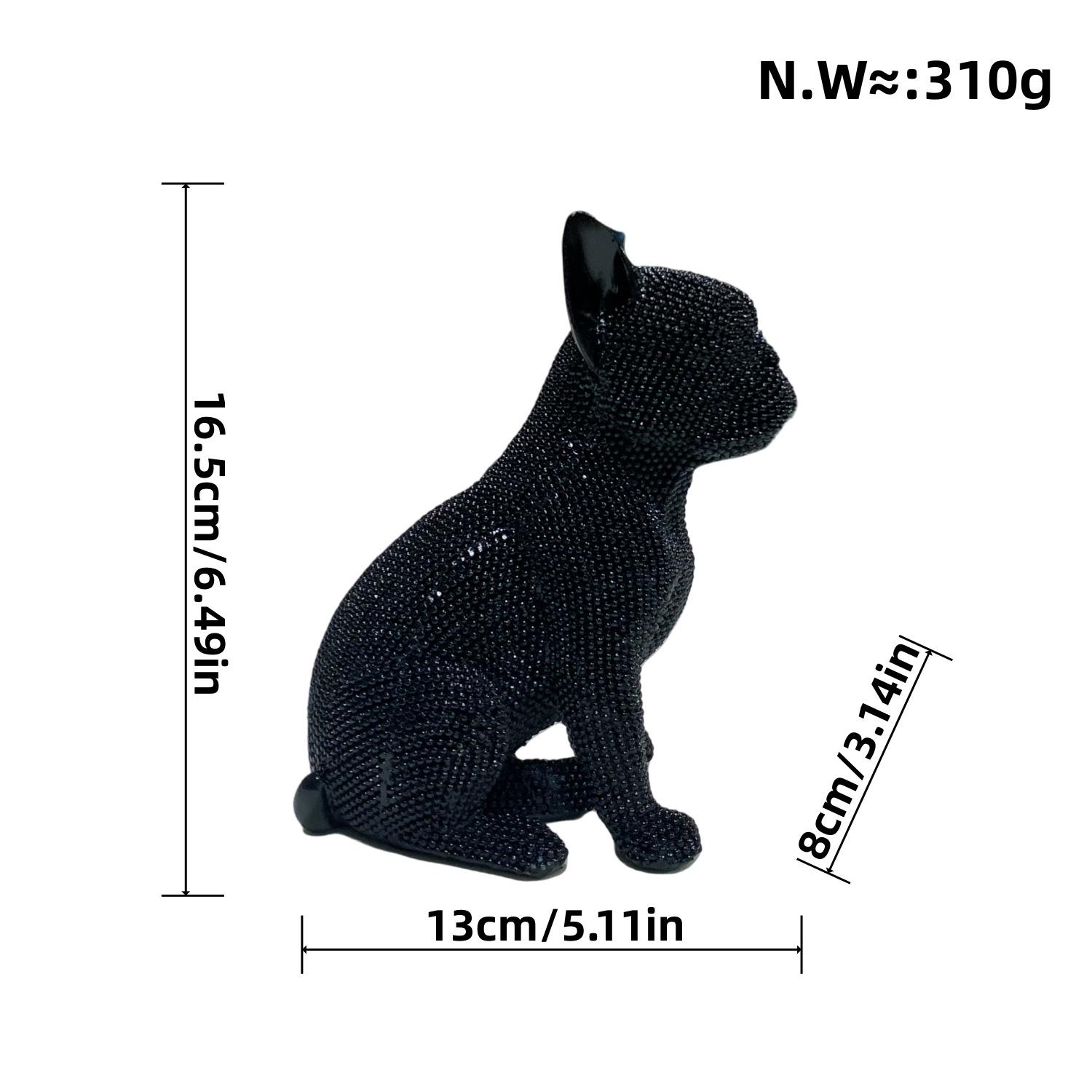 

Современные скандинавские украшения для сидящих собак, роскошная модель гостиной, комната, новое креативное украшение для дома, украшение