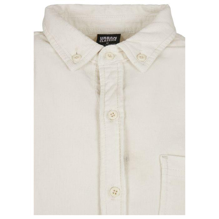 Chemise - Urban Classics - Corduroy - 100% Coton - Col Kent - Poche Poitrine