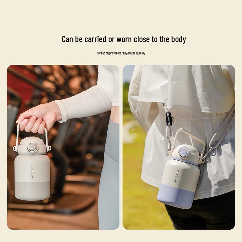 Buydeem Large Capacity Portable Thermal Water Bottle