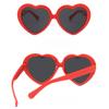 Kids Girls Pink Heart Sunglasses Cat Eye Vintage Designer UV400 Sun Glasses Women Fashion Black Red Heart Shape