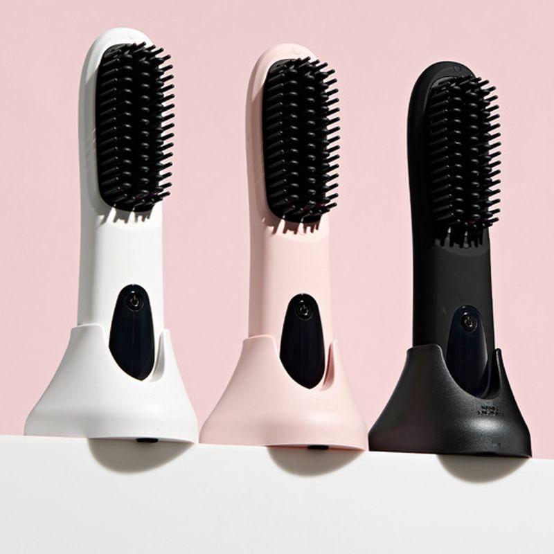 

NAMUFACTORY [Word-of-Mouth New Product] Perfect for the commute! Temperature-Controlled Cordless Hair Styler and Curling Iron white