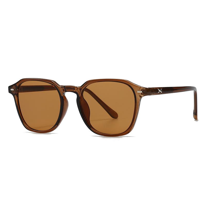 

European and American Cross-Border Trendy Street Style Retro Artistic Acrylic Insert Sunglasses Modern Charm Ins Sunglasses 28057