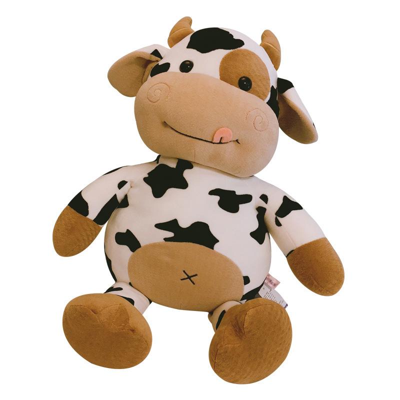 Harpye de veau mignonne vache peluche poupée de chiffon machine à griffes à ciseaux poupée de machine à griffes pour petite amie