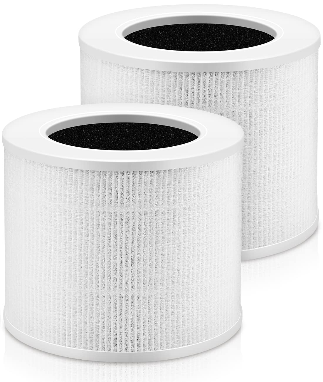 

isinlive Air Purifier Core Mini Filter Dust virus protection White [2 pieces] collection, sterilization, deodorization, LRF-C161-WJP