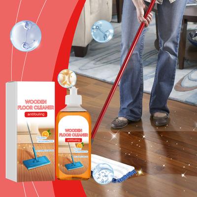Floor Stain Remover, Multi-Effect Stain Remover, Polishing And Brightening, Orange Scented Foam For Wooden Floors100ml