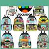 Toca Boca Cartoon Grundschüler Rucksack Mit Kreativem Koreanischem Stil Polyester Schultasche