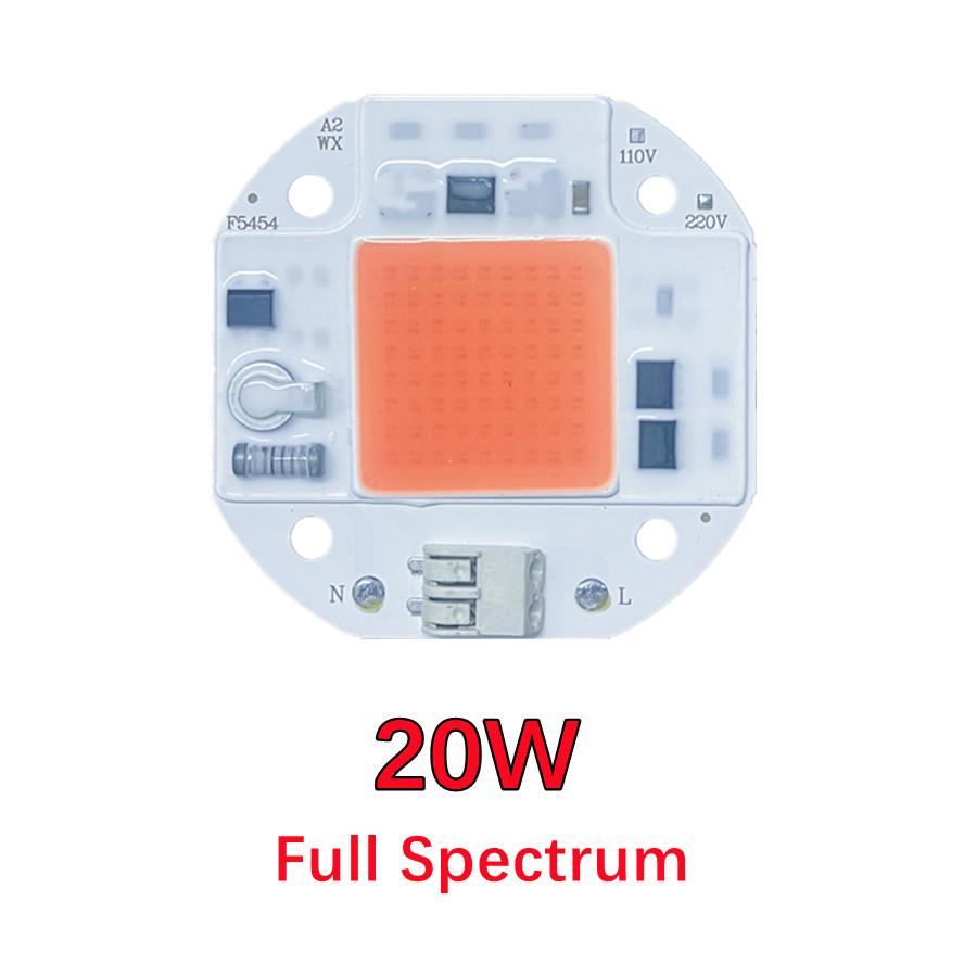 RnnTuu 110V 220V LED Chip 20W 30W 50W COB Chip Kein Treiber erforderlich LED Lampenperlen für Flutlicht Scheinwerfer Lampada DIY Beleuchtung