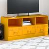 VidaXL TV Stand Mustard Yellow 99x39x44 Cm Steel 841736