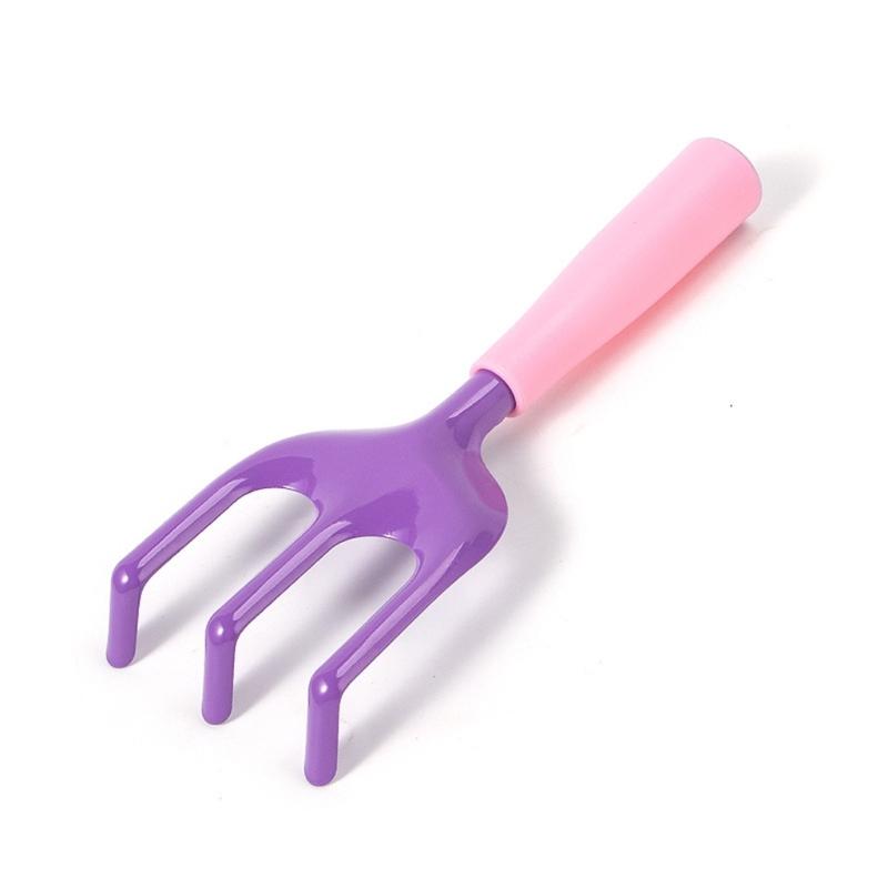 Kids Gardening Tool Set With Square Shovel Pointed Shovel And Rakes For Outdoor Sand Play And Beach Activity