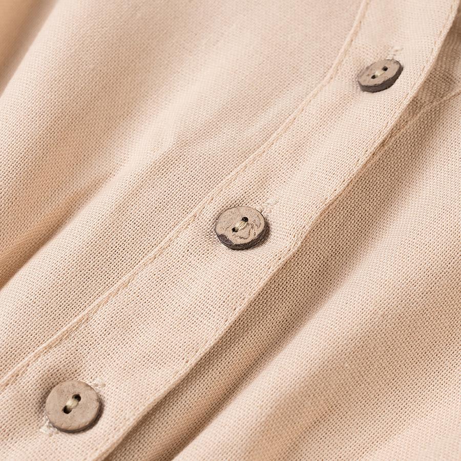 2025 Spring European & American Women's Casual Cotton-Linen Romper Shorts