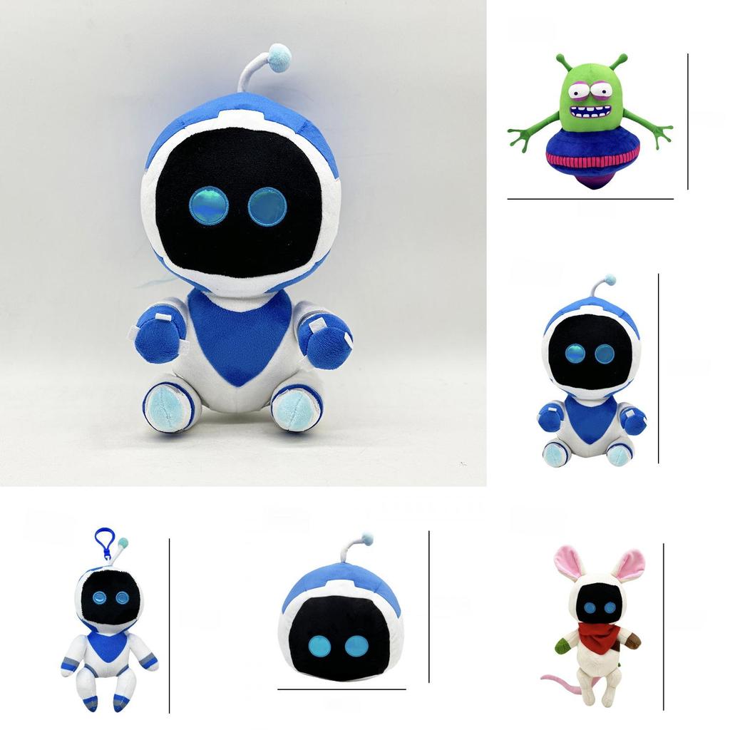 בובת קטיפה Astro Bot עם מילוי כותנה PP למעריצי גיימינג ואספנים