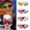 Full Framework Triangle Sunglasses Blue Ray Blocking Eye Protection Hip Hop Style Sunglasses Ultralight Eyeglasses for Unisex