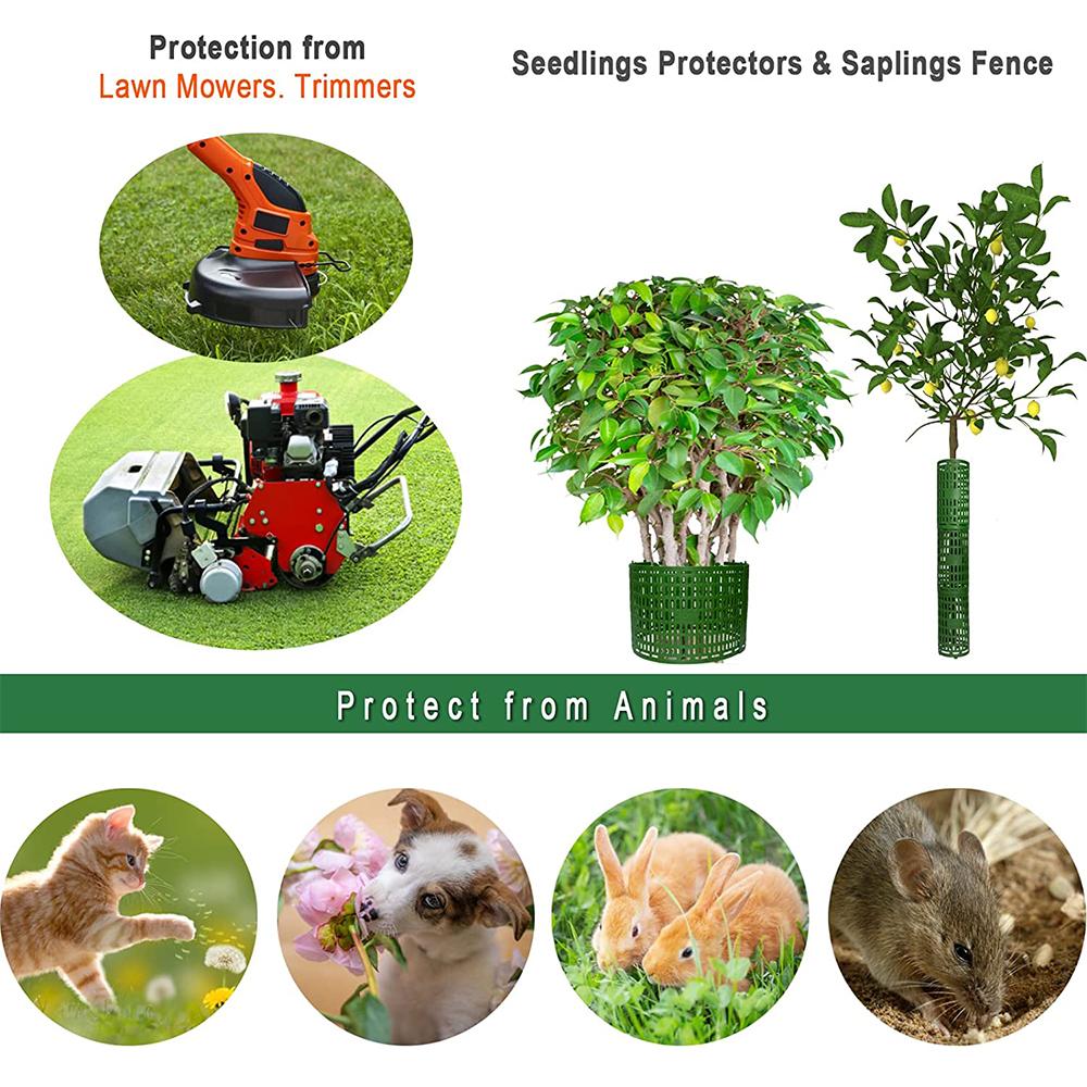 New 3 pcs Tree Trunk Protector Great Protection from Trimmers, Mowers, Animals