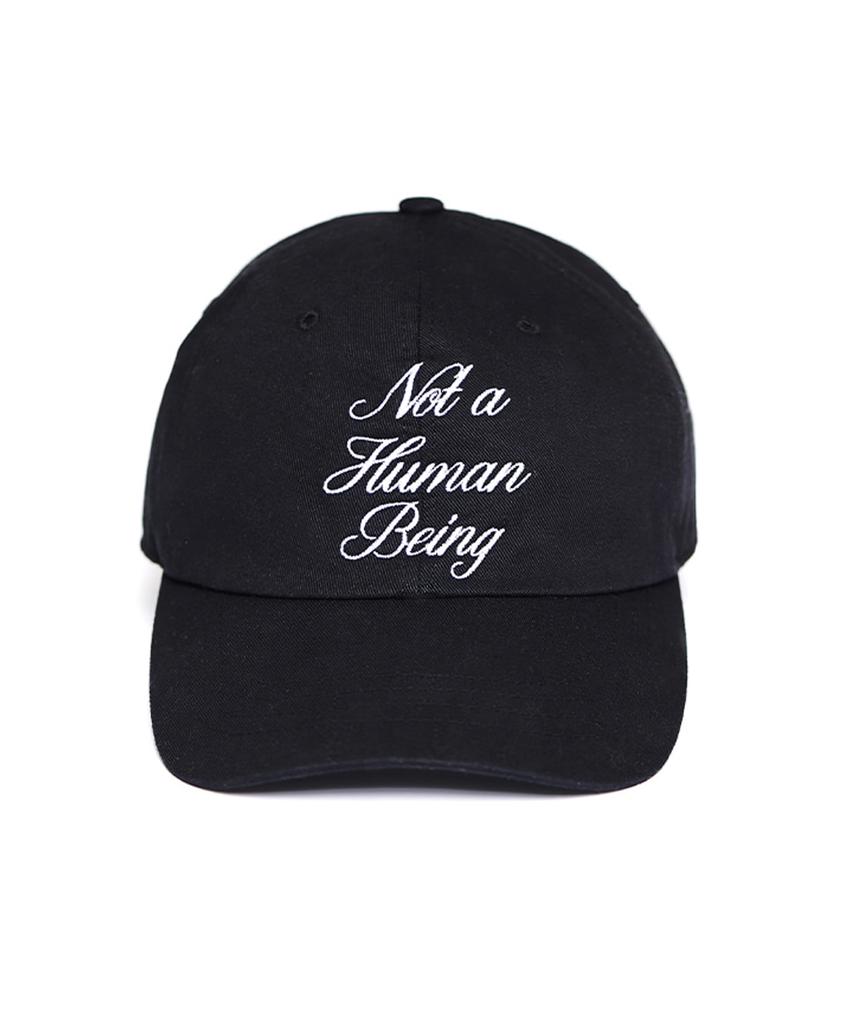 Aimnaseohyumeonbiing New Basic Script Cap - Black