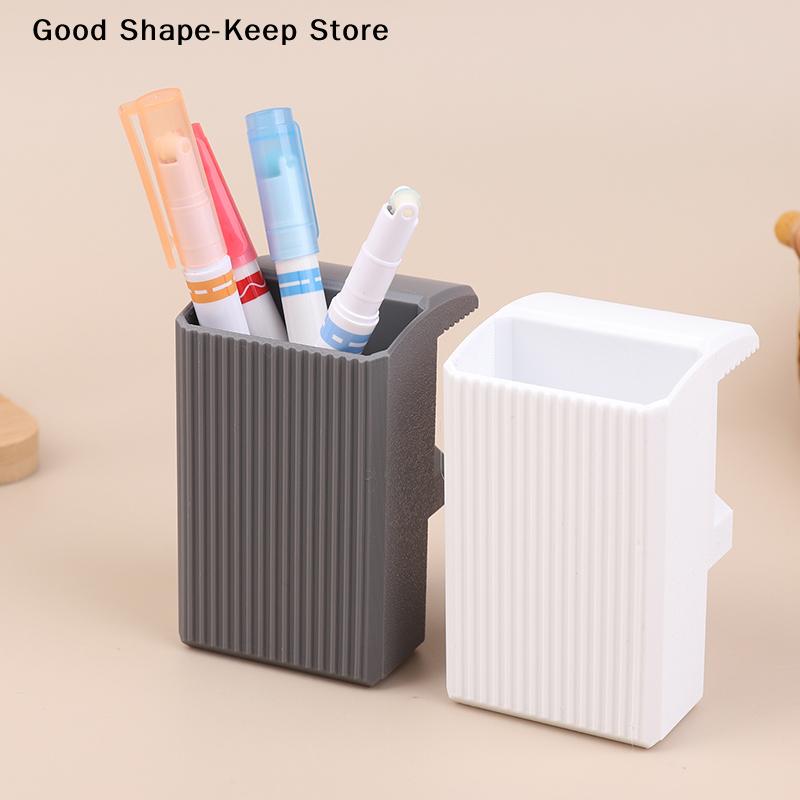 Clip On Desk Edge Pen Holder Organizer Office Home Storage For Wide Clamping No Screws Workplace Teaching Office Organization