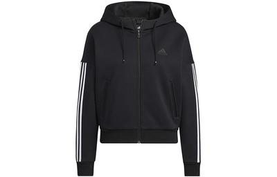 Essential Jackets Women's Black Hooded Moderate Other HM7046