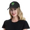 HBK IYH '97 DX Black/Green Heart Collage Baseball Cap Hat Baseball Cap Hat Luxury Brand Dad Hat Hats Man Women's