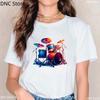 New Women'S Clothing T-Shirt Music Drum Set Graphic Print Female T Shirt Fashion Music Enthusiast Tshirt Creative Birthday Gift