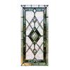 Stained Glass Window Privacy Film Vintage Decorative Frosted Static Cling Waterproof Reusable UV Sun Blocking Glass Sticker Cover