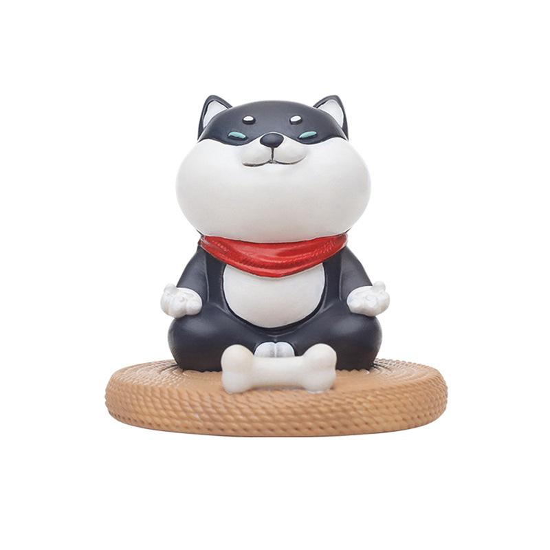 

Милые животные, украшения из смолы, кошка, собака, держатель для телефона, поддержка домашнего офиса, настольный декор, держатель для палочек для ароматерапии