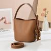 Fashion bucket bag summer new temperament shoulder messenger bag commuting shopping versatile handbag