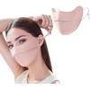 UPF 50+ Sun Protection Face Mask for Women Ice Silk Breathable UV Face Shield Mask Cover for Cycling Hiking Outdoor Sports