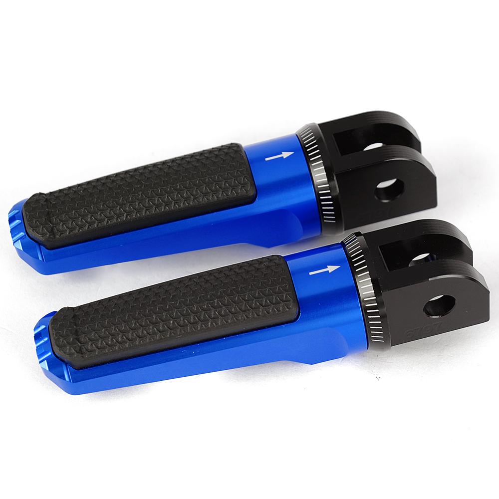 Přední stupačky Pedály Opěrka na nohy pro Triumph BONNEVILLE T100 T120 Bobber Daytona 675 Speed ​​Speed ​​Triple Thruxton 1200 Tiger