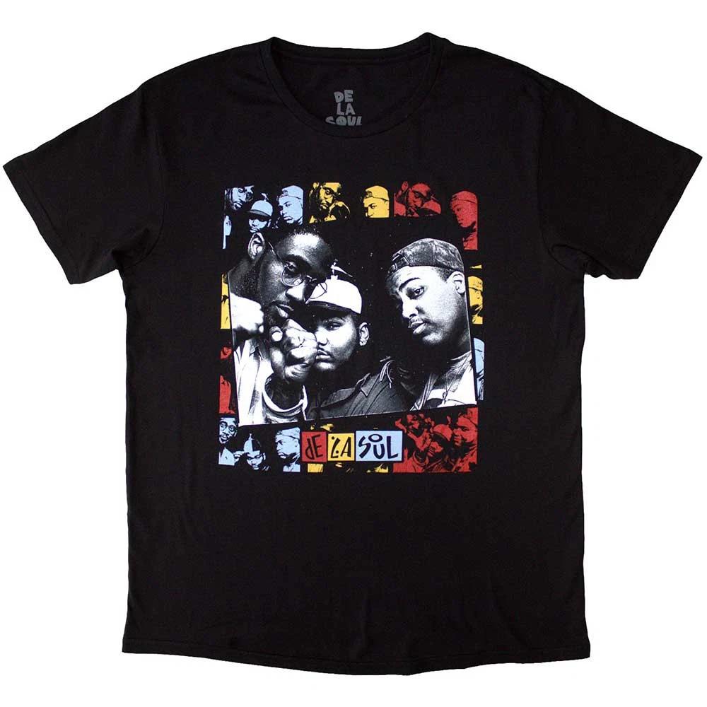 De La Soul Collage Official Tee T-Shirt Mens L