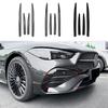 Car Front Bumper Spoiler Splitter Air Intake Grille Trim Cover For Mercedes-Benz CLE Coupe C236 2024 2025 Car Styling