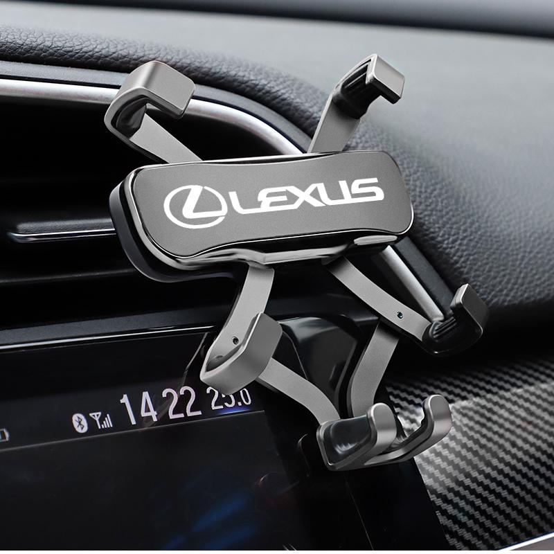 Car Mobile Phone Holder For Lexus CT ES GS NX IS250 CT200h Air Vent Mounts Stand GPS Gravity Navigation Bracket Car Accessories