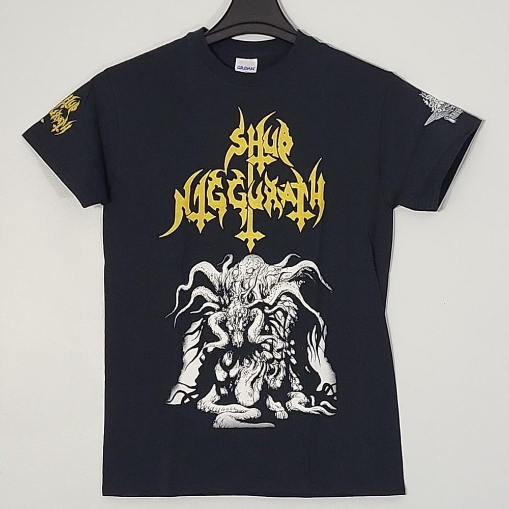 SHUB NIGGURATH S SMALL T-Shirt Black Mens Band Logo Unisex T-Shirt S