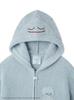 Gelato Pique Dragon Quest Unisex Powder Slime Hoodie Shorts BLU & Set, PUNT255013, (S-M)