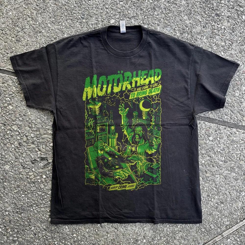 Motorhead Come To Life Vintage Style Black Unisex TShirt Size S5XL Unisex T-Shirt XXXL