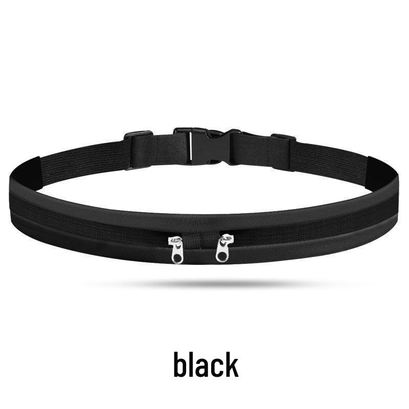 Men's Ultralight Anti-theft Running Waist Bag - Invisible, Elastic, Thin Style