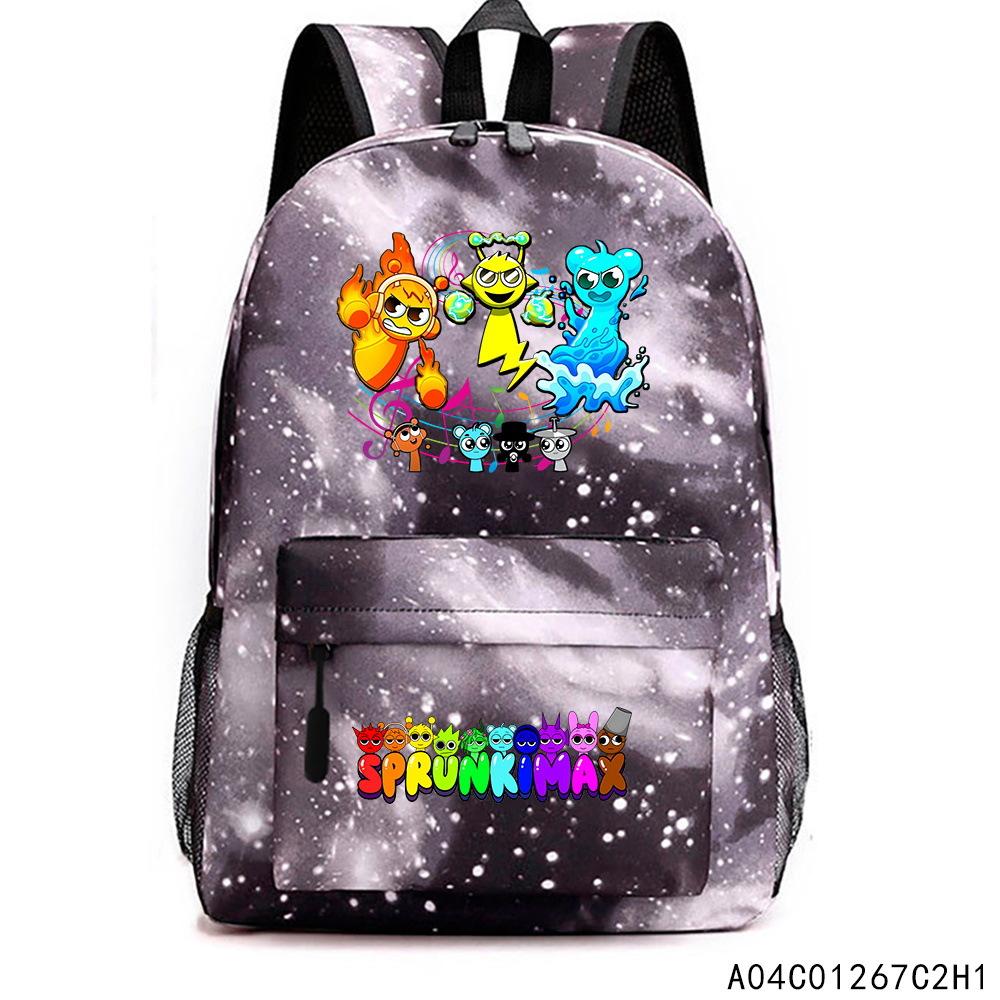 Rhythmus Box Cartoon Grundschultasche Klassen 1-6 Rucksack Leicht Großes Fassungsvermögen Verschleißfest Kinder-Schultasche