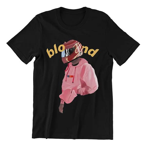 Frank Oocean Blonde T Shirts Accessories Unisex Women Pure Cotton Crazy Frank Boys Dont Cry Tee Shirt Clothing Plus Size