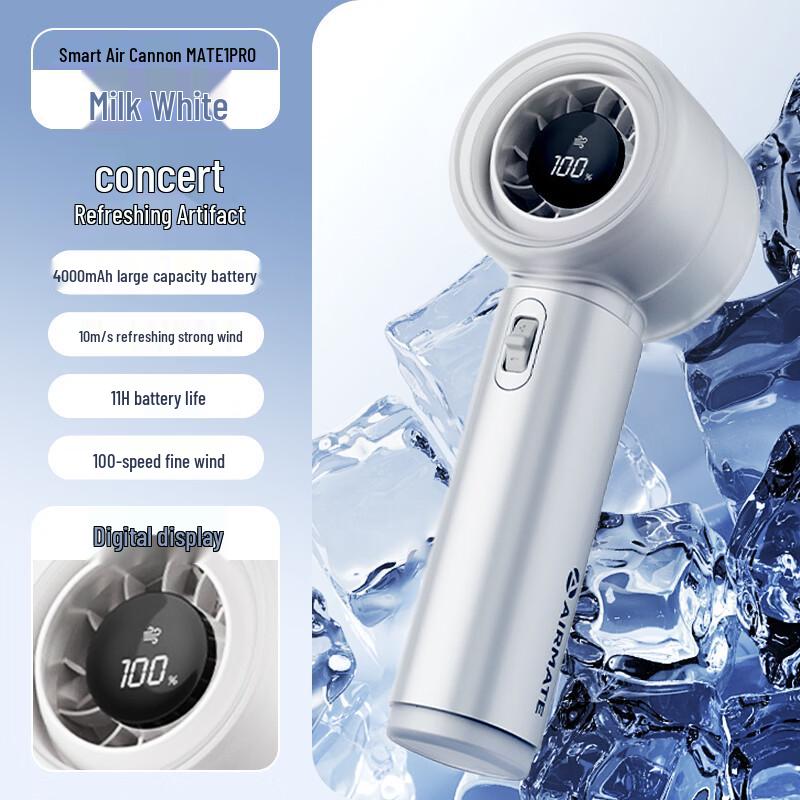 Airmate Handheld Mini Fan CN plug (adapter included)