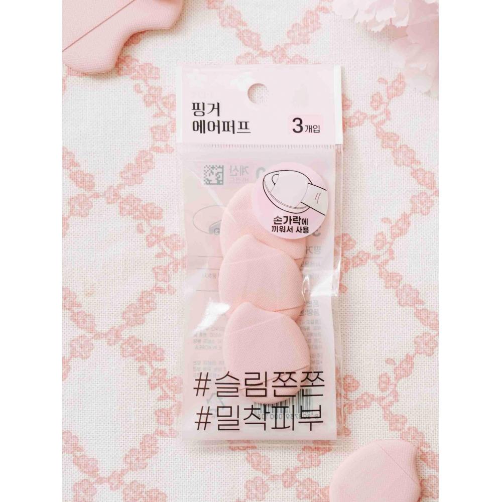 

Daiso Spring Spring Mini Finger Air Puff Упаковка из 3 шт.