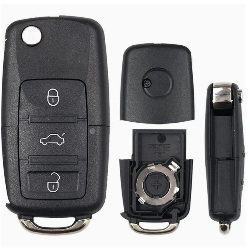 Volkswagen B5 Model Folding Key Shell for Passat, Lavida, Bora, Sagitar, Tiguan