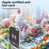 Wireless Charging Smart Tag Wallet Tracker IPX68 Waterproof Works for Apple Find My Ultra Thin Tracker Keys Suitcase Bag Locator