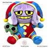 Circus Style Frog & Clown Stuffed Plush Doll, Soft Short Plush Decor Toy