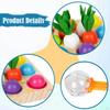 Rainbow Balls Peg Board Game Classify and Match Toys Enhancing Cognitive Abilities Gift Fine