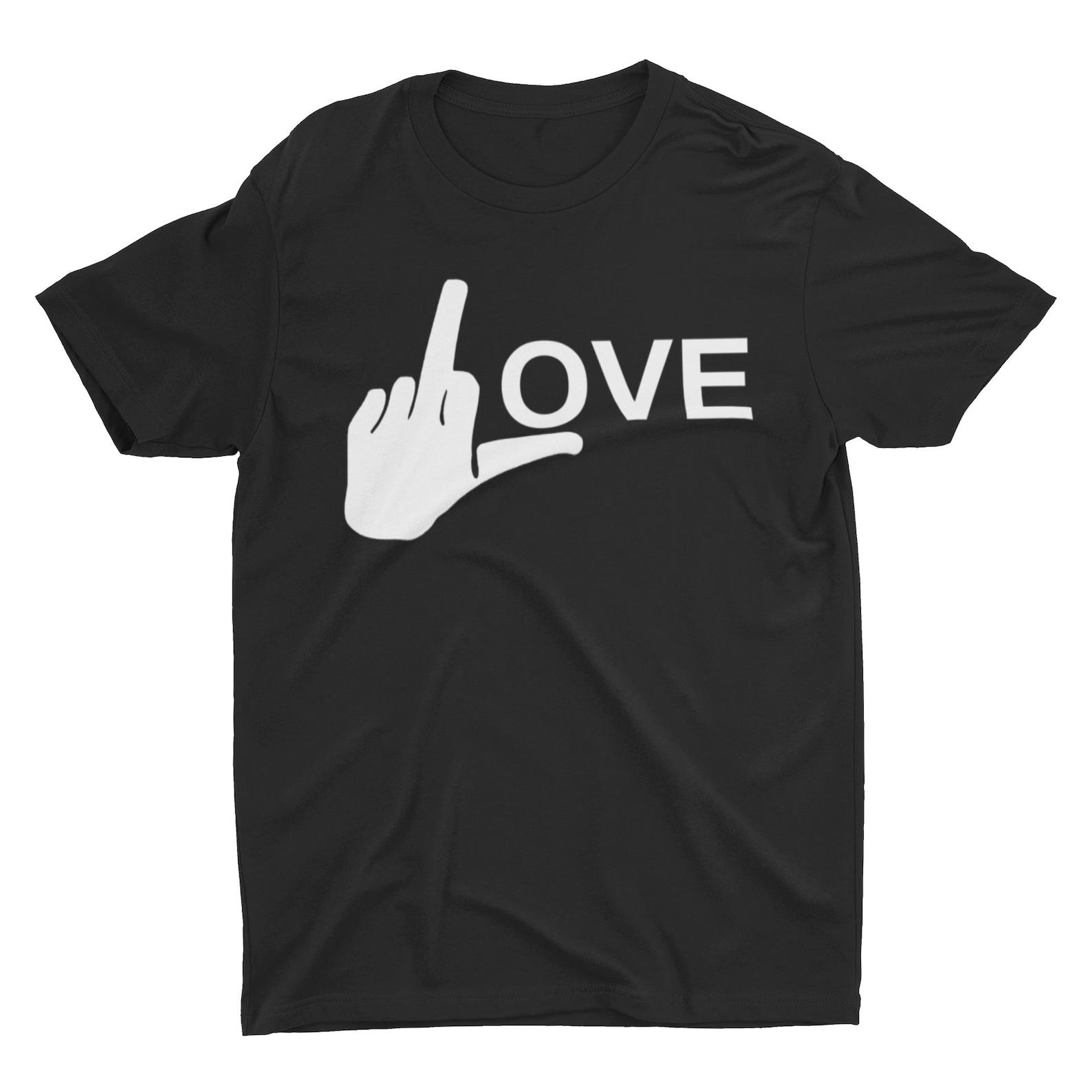 Middle Finger Love T-Shirt S
