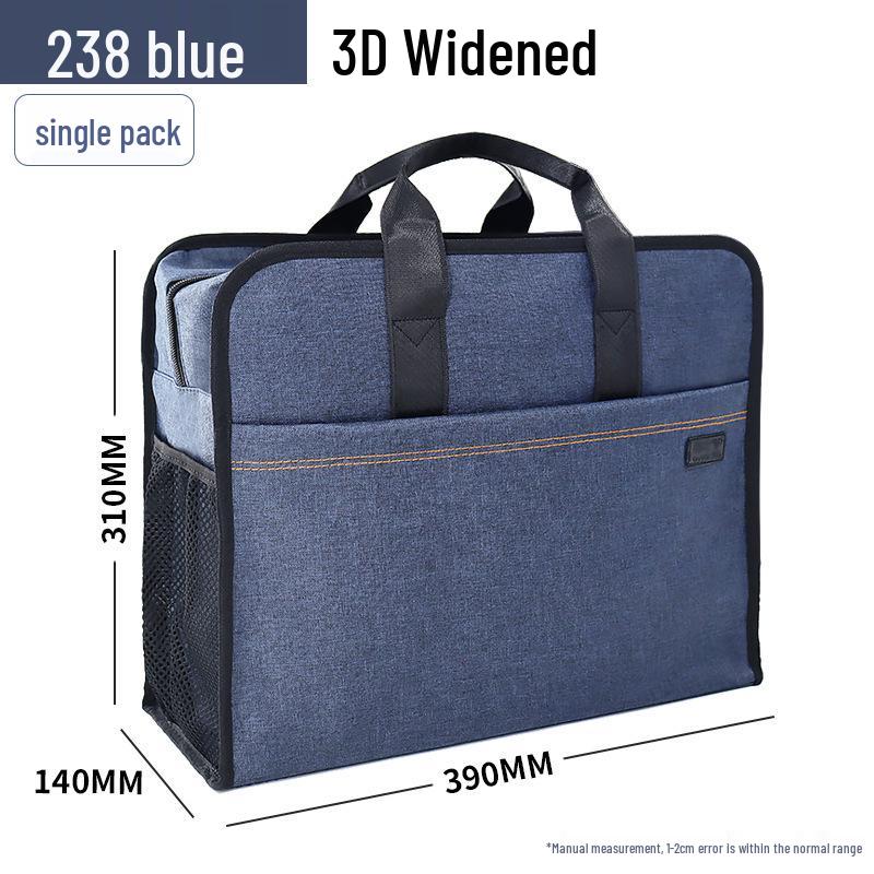Oxford Cloth Waterproof Briefcase for Documents and Cigarettes