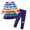 Bambole Gabby Travestimento Casa delle Bambole Cartone Animato Gioco di Ruolo Set da 2 Pezzi Vestiti in Tulle a Righe Gioco per Bambini Tema Festa Abito