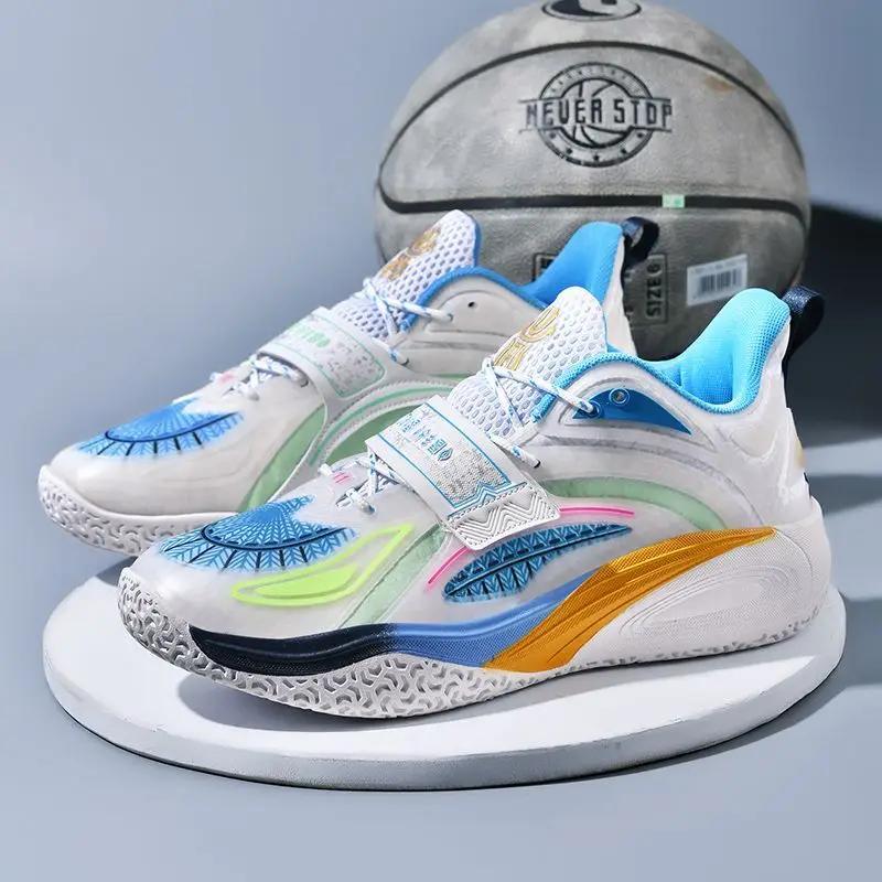 Summer Sports Breathable Casual Basketball Shoes Comfortable Mens Tennis Shoes Lightweight Running Shoes