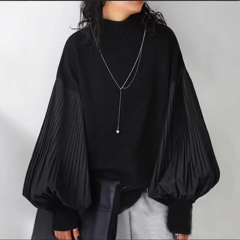 Autumn and Winter New Patchwork Casual Sweater