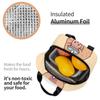 Borsa Pranzo Termica Personalizzata Capibara Ama Bere Bubble Tea per Lavoro Scuola Ermetica Termica Cooler Bento Box Donna Bambini