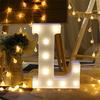 Alphabet LED Letter Lights Light Up Plastic Letters Standing Hanging L